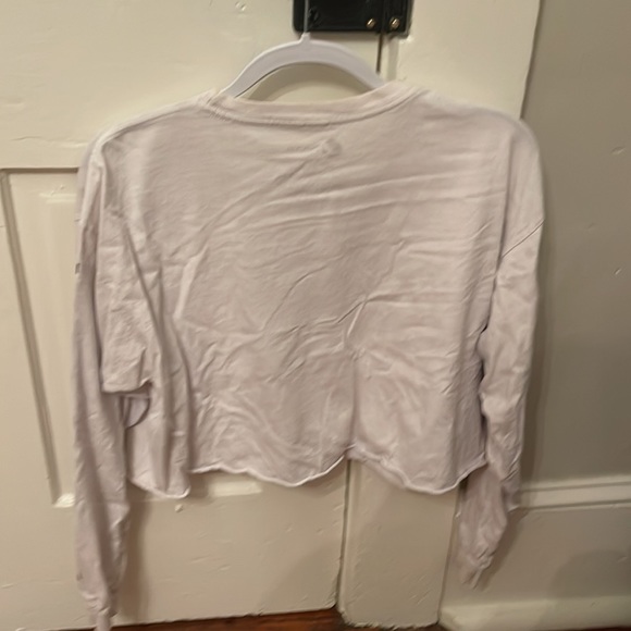 Pepsi cropped long sleeve with checkered sleeve design - Picture 3 of 3